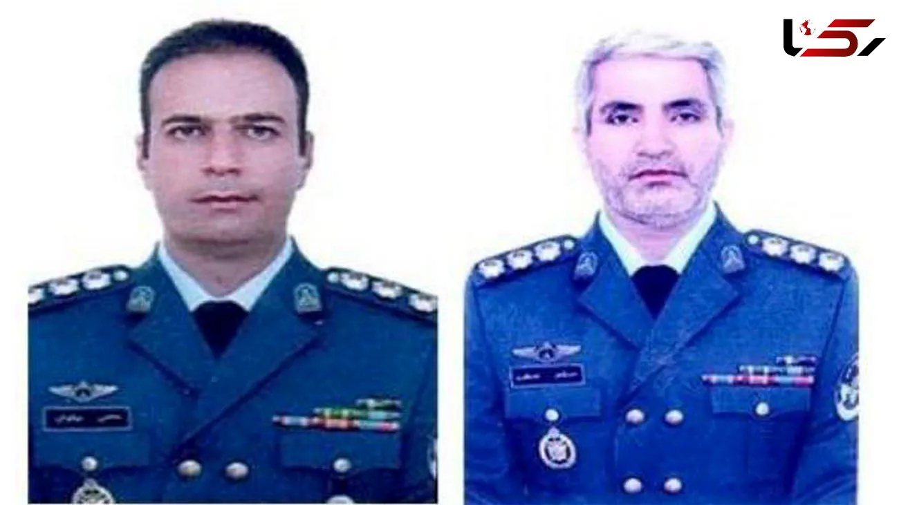 عکس خلبان هلیکوپتر رئیسی سرهنگ خلبان محسن دریانوش و سرهنگ