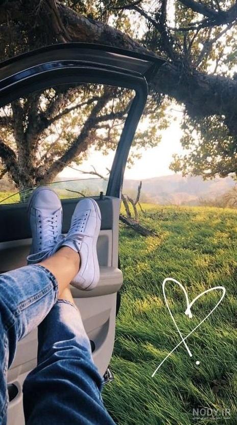 عکس زیبای دختر در طبیعت عکس زیبای دختر در طبیعت