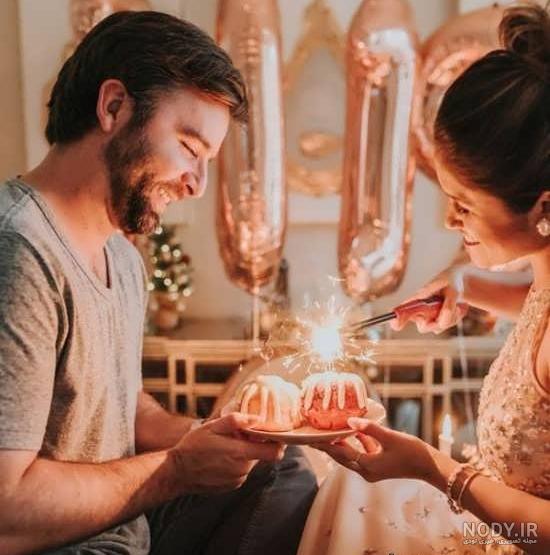 مدل ژست عکس تولد ویژه سال 2021 - 1400