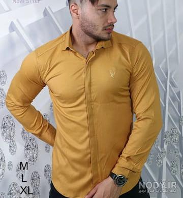 پیراهن مردانه آستین بلند چهارخانه ▷ فروشگاه اینترنتی سارابارا