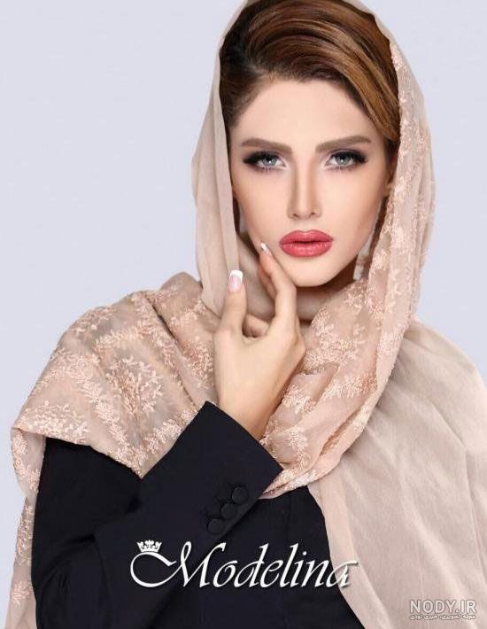 ۴۲ مدل شال و روسری جدید دخترانه و زنانه مجلسی و اسپرت نخی ۱۴۰۳