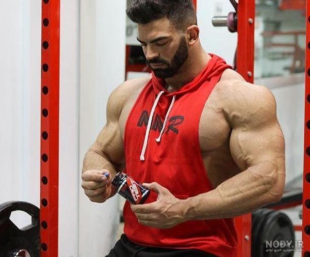 عکس پسر بدنساز بدون چهره