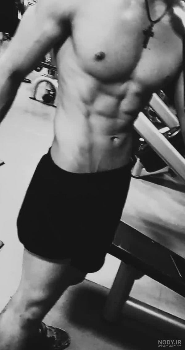 عکس پسر بدنساز بدون چهره