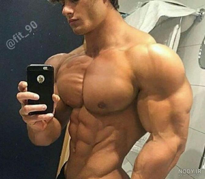 عکس پسر بدنساز بدون چهره