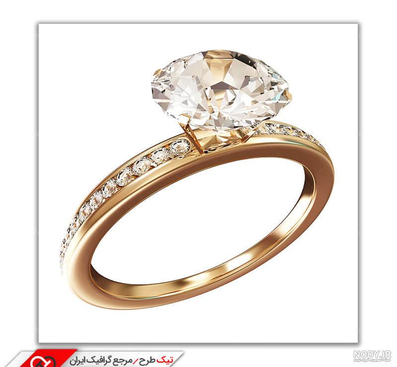 دانلود تصویر دوربری شده و فاقد بکگرند حلقه تک نگین کارتونی به صورت ...