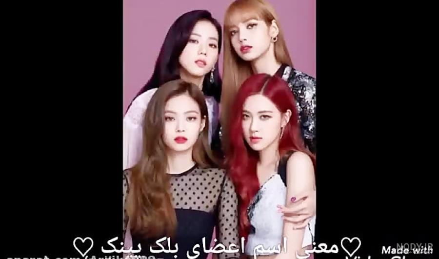 عکس و اسم اعضای گروه بلک پینک - عکس نودی