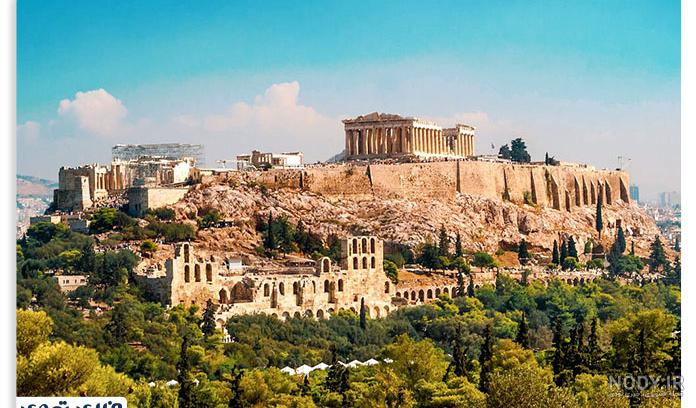 عکس با کیفیت از بنای تاریخی در یونان عکس با کیفیت از بنای تاریخی در یونان