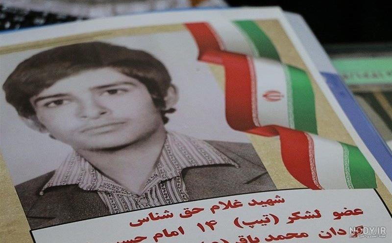 عکس حاج قاسم موقعی که شهید شد