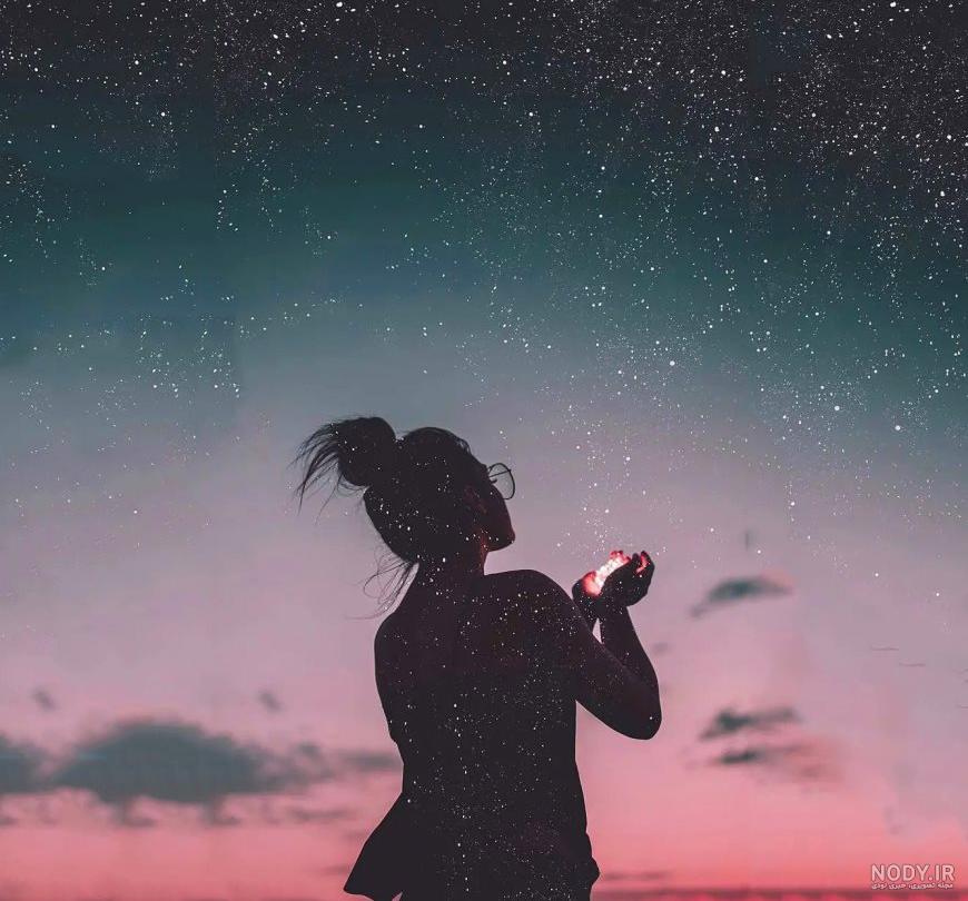 عکس دختر در شب برای پروفایل عکس دختر در شب برای پروفایل