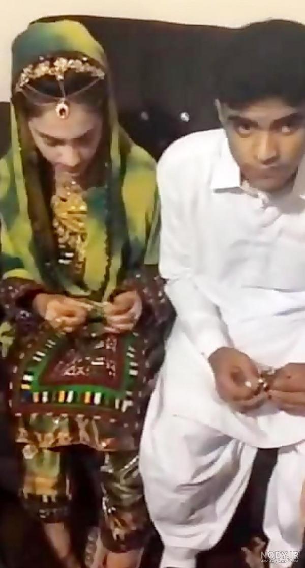 عکس عروس بلوچ با طلا