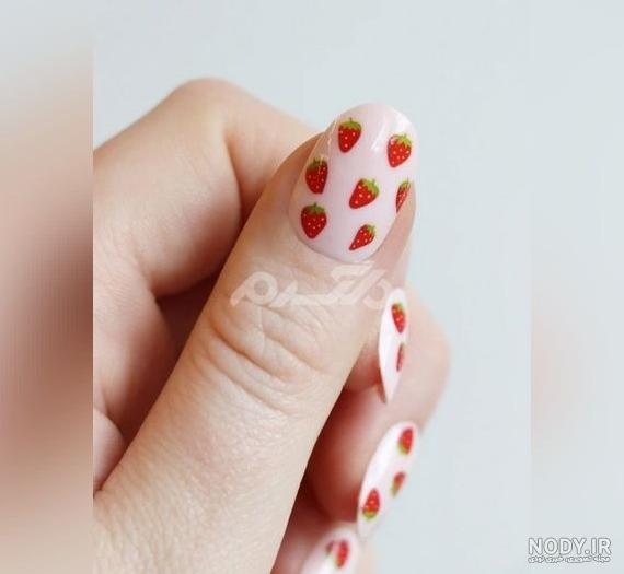 عکس ناخن بچه گانه ژل