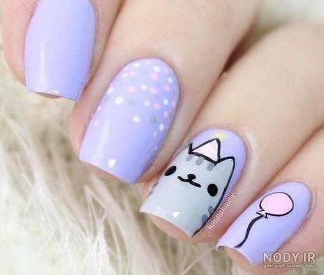 عکس ژله ناخن بچه گانه