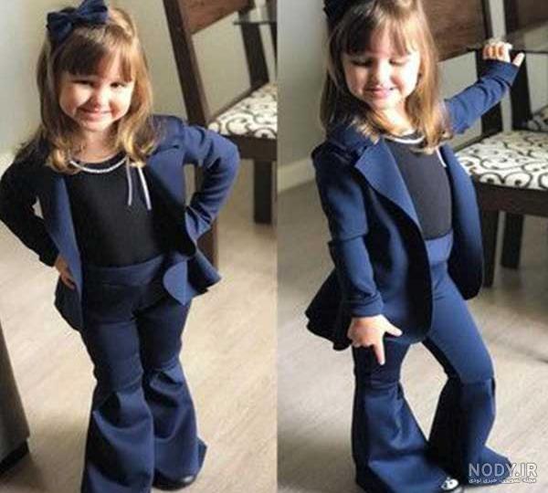 عکس کت شلوار بچه گانه برای دختر