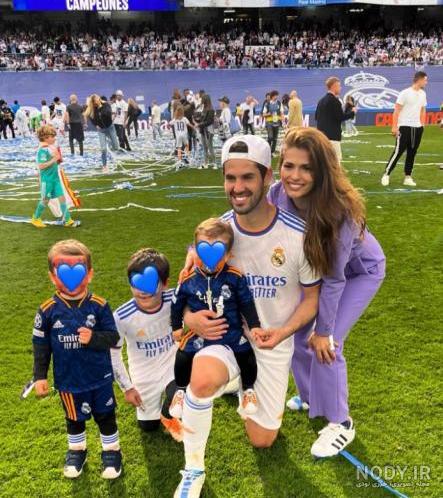 مرجع خبری رئال مادرید » تصاویر؛ زوج ها و فرزندان بازیکنان رئال ...