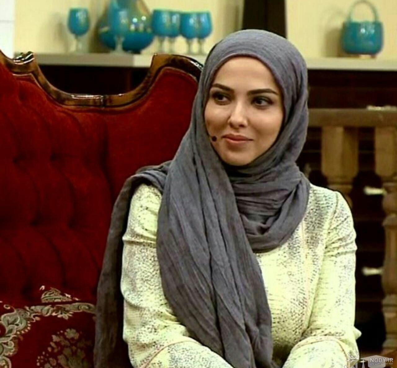 ژست خاص لیلا اوتادی با چادر +عکس جنجالی