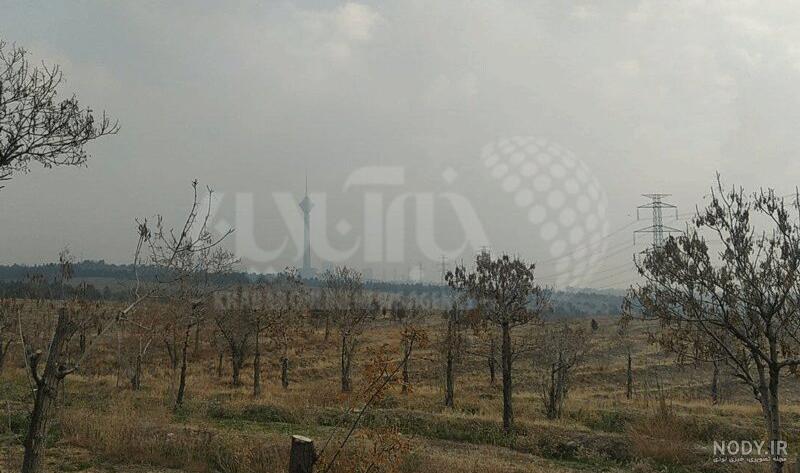 تصاویر آلودگی هوای تهران
