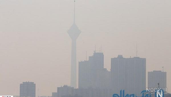 تصاویر| آلودگی هوای تهران