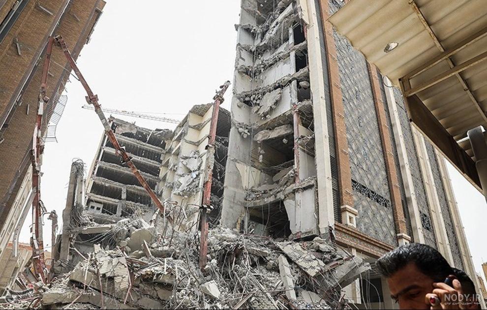 تصاویر | بازدید وزیر کشور از ساختمان متروپل آبادان - خبرآنلاین