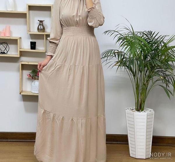 تصاویر ۱۰ مدل پیراهن زنانه بلند خانگی جذاب مد امسال + مدل پیراهن ...