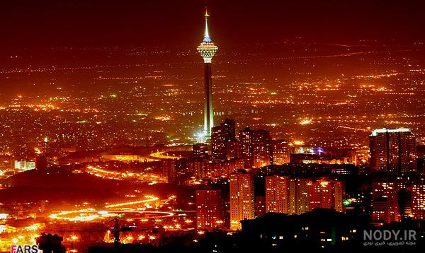 دیدنی ترین عکس ها از شب های تهران | لست‌سکند