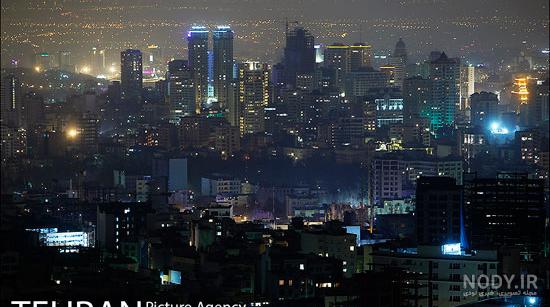 دیدنی ترین عکس ها از شب های تهران | لست‌سکند