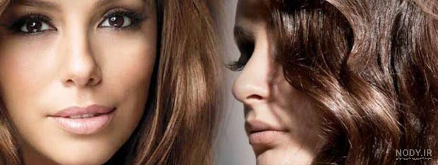 رنگ مو شکلاتی | رنگ مو شکلاتی روشن | ترکیب رنگ مو شکلاتی