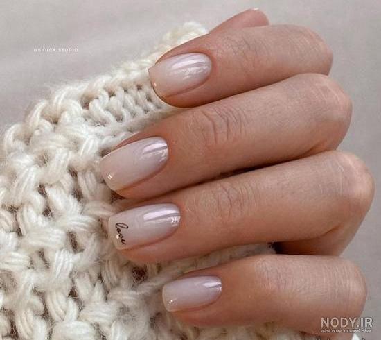 طرح ناخن شیک و باکلاس کوتاه بچه گانه