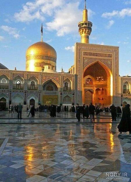 عکس حرم امام رضا صحن انقلاب