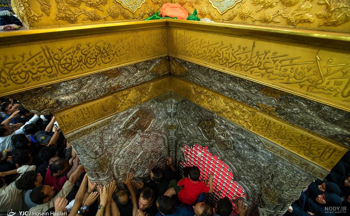 عکس حرم شش گوشه امام حسین - عکس نودی