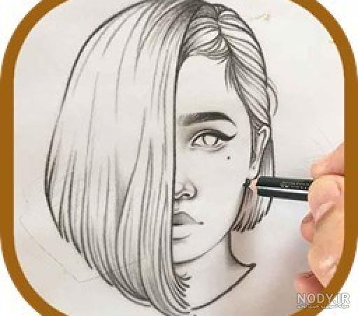 عکس ساده با مداد سیاه عکس ساده با مداد سیاه