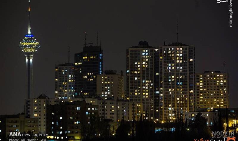 عکس شب خیابان تهران عکس شب خیابان تهران