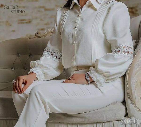 عکس شومیز جلو باز