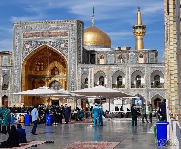 عکس صحن گوهرشاد حرم امام رضا