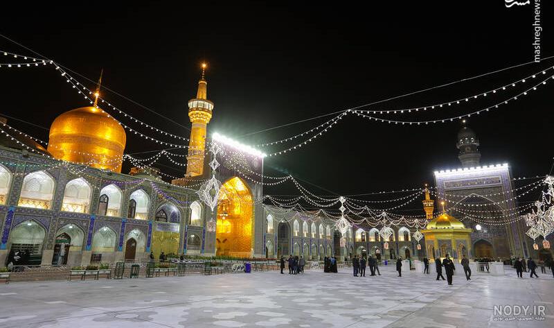 عکس صحنه حرم امام رضا