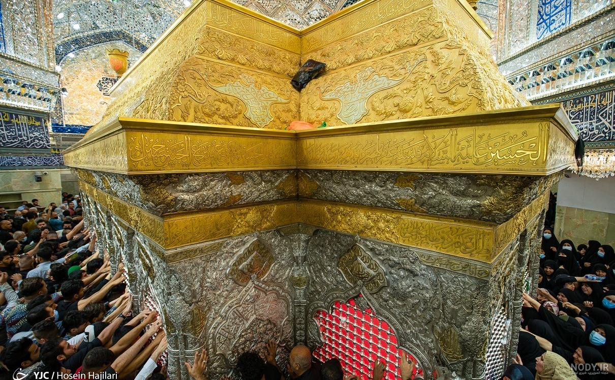 عکس ضریح شش گوشه امام حسین