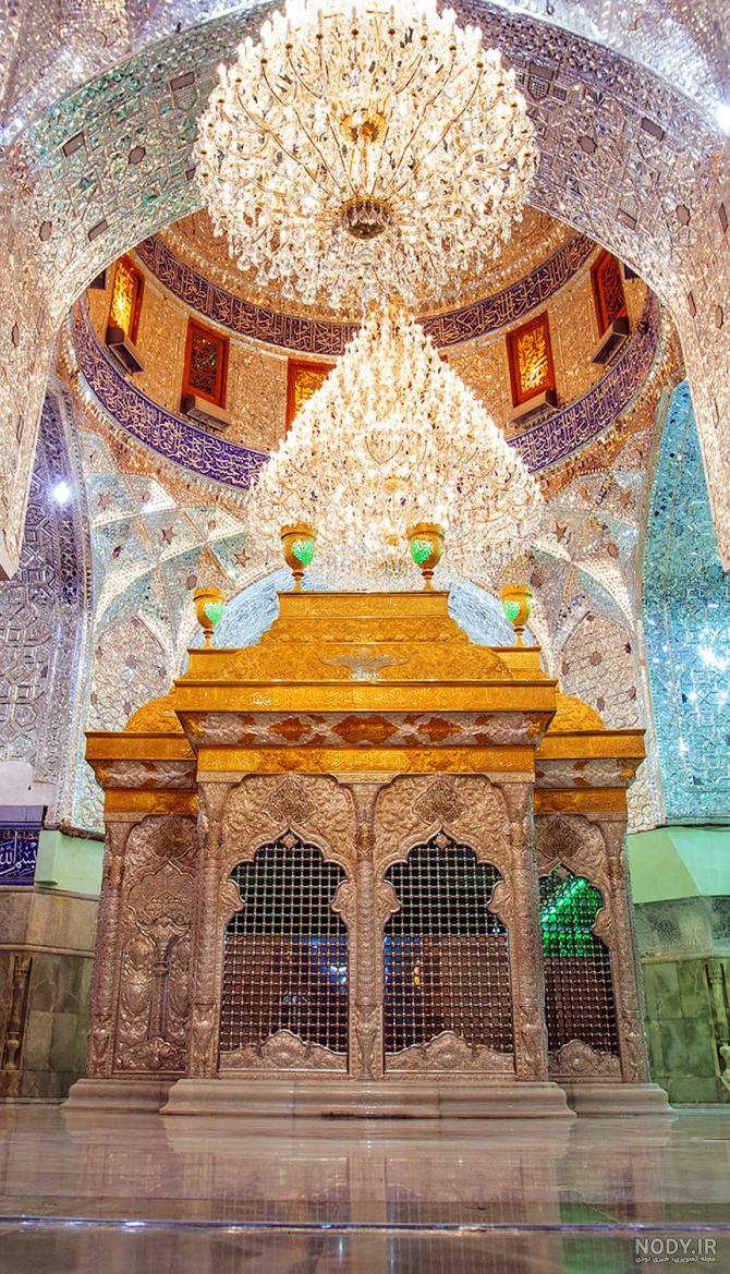 عکس ضریح شش گوشه ی امام حسین