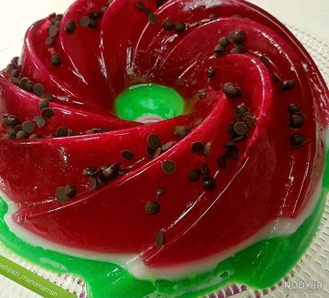 عکس مدل ژله شب یلدا