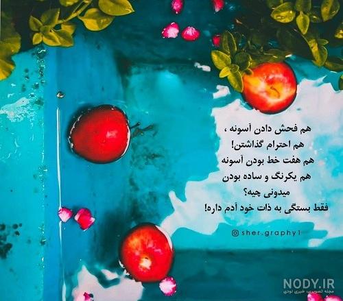 عکس نوشته در مورد ذات بد عکس نوشته در مورد ذات بد