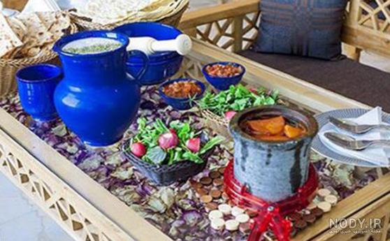 عکس چای و قلیون