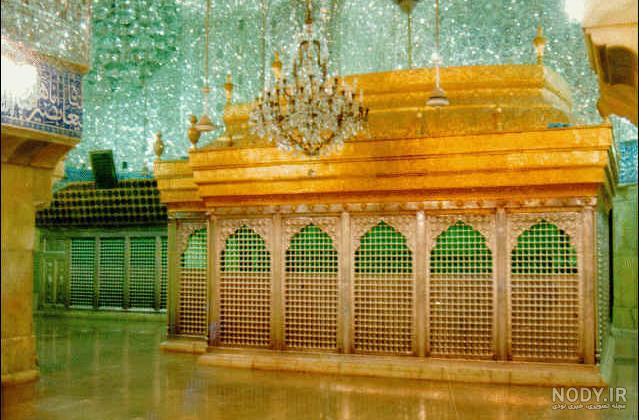 عکس گوشه ضریح امام حسین ❤️ [ بهترین تصاویر ]