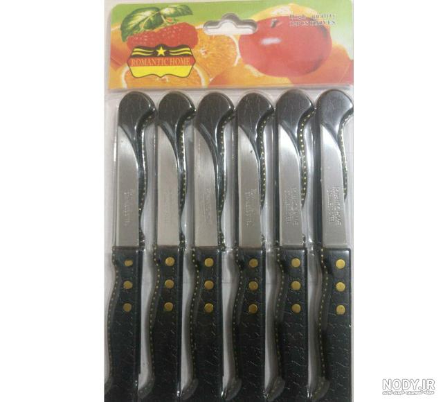 قیمت و خرید چاقو میوه خوری رمانتیک هوم کد A4 بسته 12 عددی