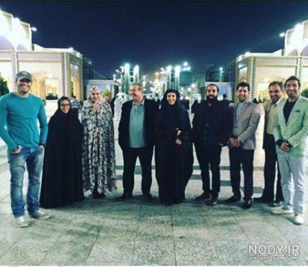 لیلا بلوکات در مشهد | لیلا بلوکات با چادر - روزگار