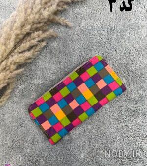 مدل کیف پول پارچه ای ساده