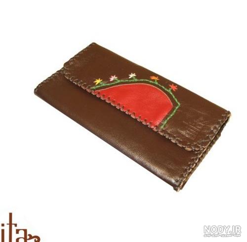 مدل کیف پول پارچه ای ساده