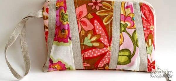 مدل کیف پول پارچه ای ساده