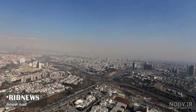 نامه‌نیوز - تصاویر آلودگی هوای تهران - صاحب‌خبر