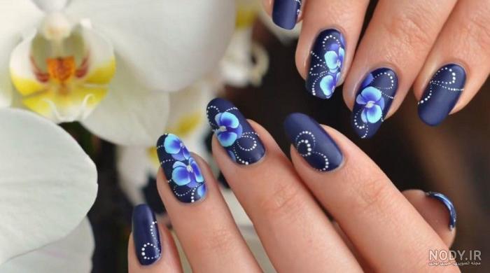 طراحی ناخن گلدار؛ مدل های دوست داشتنی و فانتزی + تصاویر - بیا تو صفا