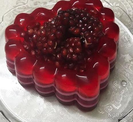 طرز تهیه ژله انار شب یلدا خوشمزه و مجلسی با بستنی طرز تهیه ژله انار شب یلدا خوشمزه و مجلسی با بستنی