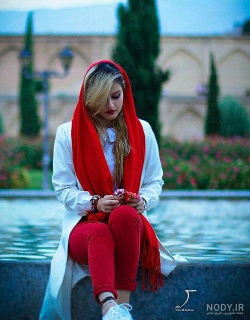 عکس دختر ایرانی در طبیعت عکس دختر ایرانی در طبیعت