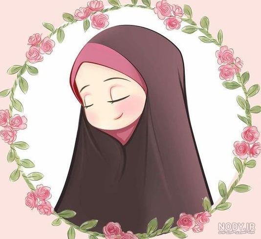 عکس دختر با حجاب بچه گانه - عکس نودی